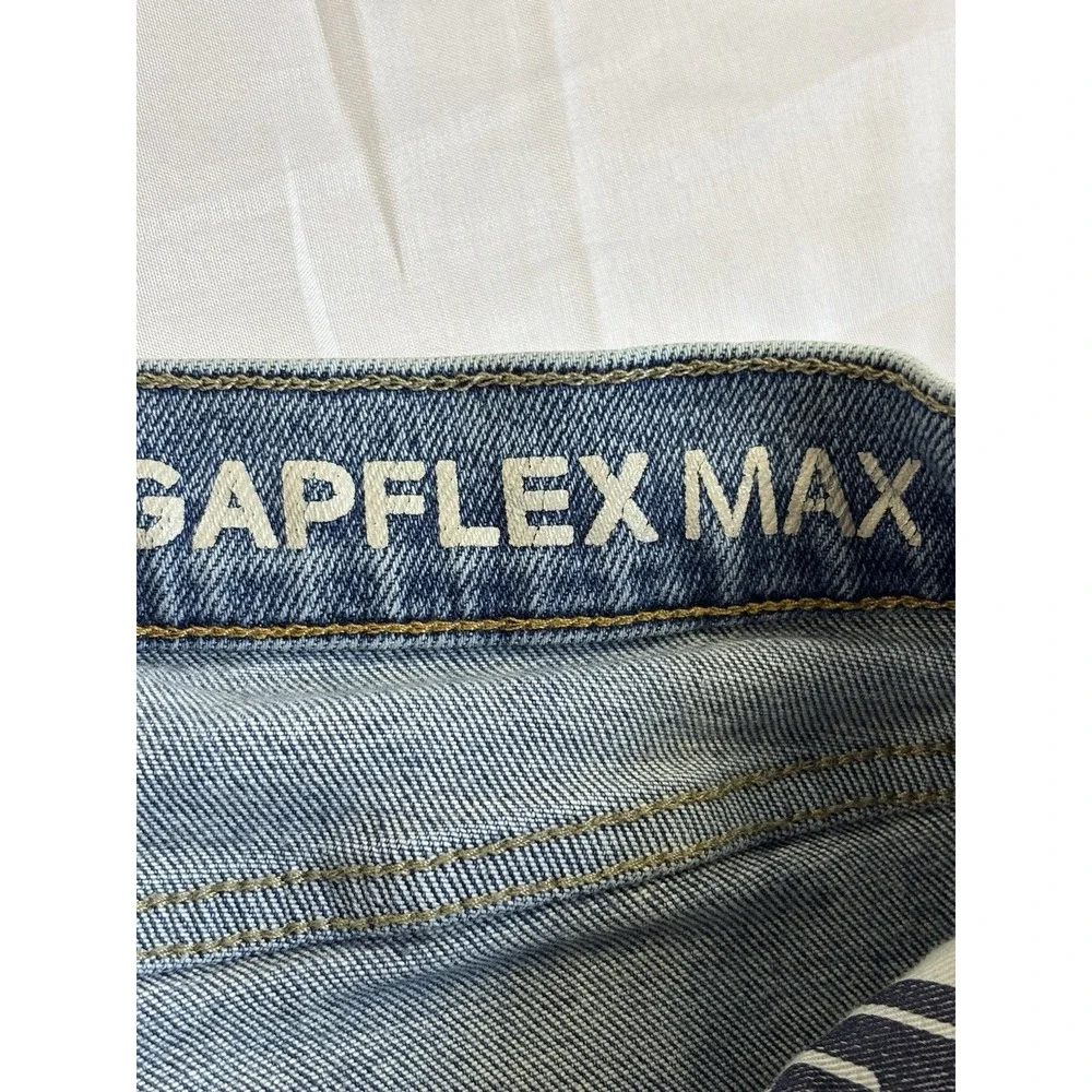 Gap‎ Men's 31X34 Gapflex Max Skinny Ripped Distressed Jeans Urban Streetwear